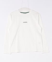 《LACOSTE》ワンポイント刺しゅう長袖Tシャツ