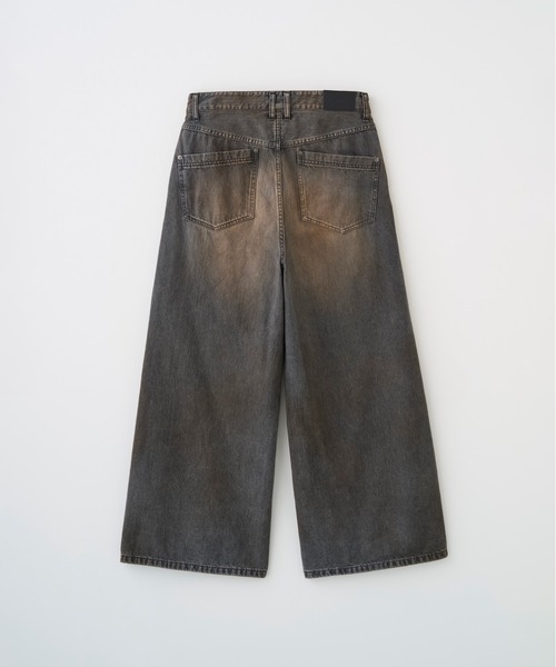 【JUHA】　RUST WIDE DENIM PANTS セール】RUST WIDE DENIM PANTS（デニムパンツ）｜JUHA（ユハ