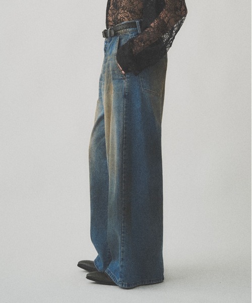 パンツ JUHA RUST WIDE DENIM PANTS RUST WIDE DENIM PANTS（デニムパンツ）｜JUHA（ユハ）の