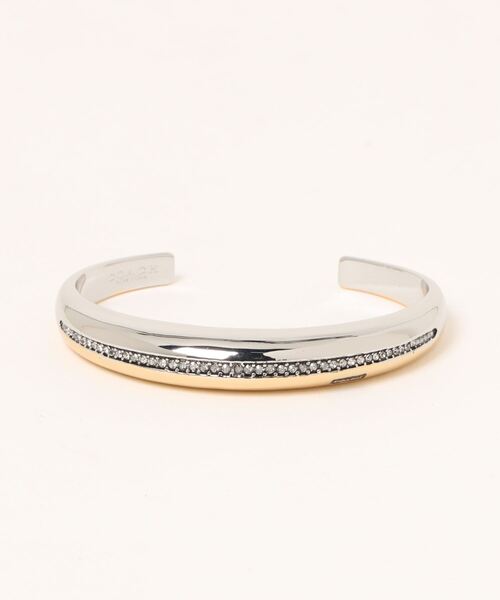 ミックスド メタル パヴェ ハギー ブレスレット（ブレスレット