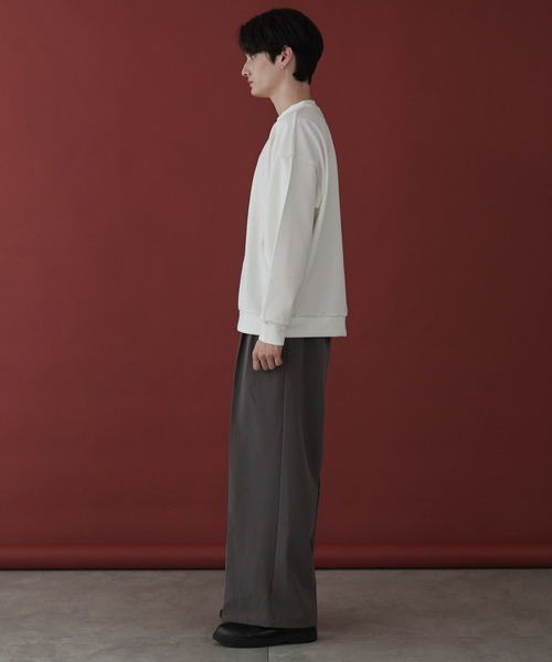 LUCY（ルーシー）の「LUCY/AIRFUNCTIONワンポイントプルオーバー（スウェット・メンズ・ダークグレー/ホワイト・MEDIUM/LARGE）」の16枚目の写真