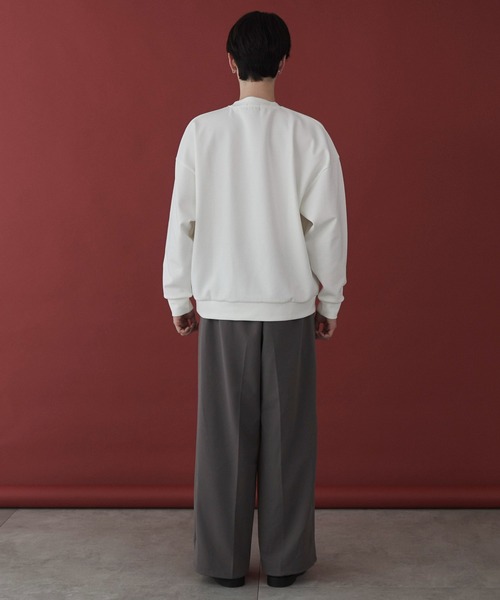 LUCY（ルーシー）の「LUCY/AIRFUNCTIONワンポイントプルオーバー（スウェット・メンズ・ダークグレー/ホワイト・MEDIUM/LARGE）」の17枚目の写真