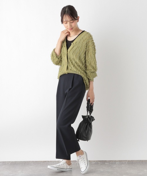 GLOBAL WORK（グローバルワーク）の「ペプラムジレ＊パンツSET/137549（パンツドレス・レディース・ブラック/ネイビー・LARGE/MEDIUM）」の14枚目の写真