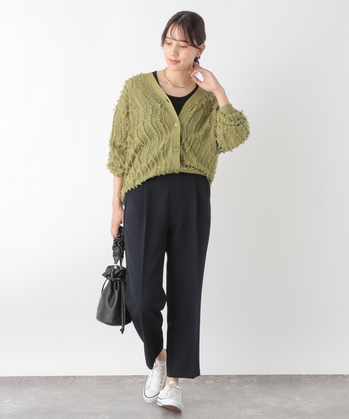 GLOBAL WORK（グローバルワーク）の「ペプラムジレ＊パンツSET/137549（パンツドレス・レディース・ブラック/ネイビー・LARGE/MEDIUM）」の16枚目の写真