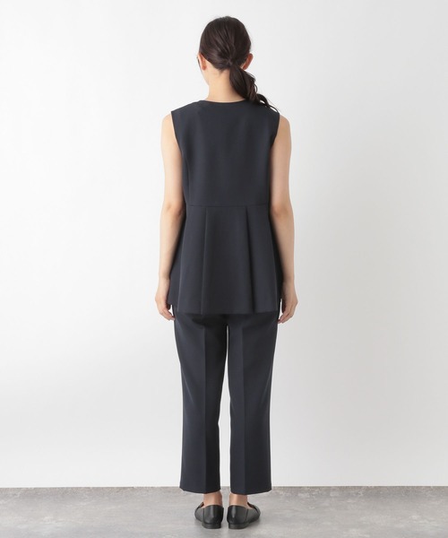 GLOBAL WORK（グローバルワーク）の「ペプラムジレ＊パンツSET/137549（パンツドレス・レディース・ブラック/ネイビー・LARGE/MEDIUM）」の19枚目の写真