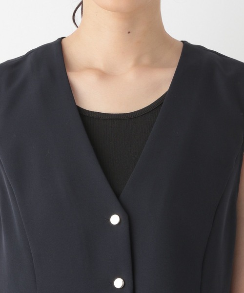 GLOBAL WORK（グローバルワーク）の「ペプラムジレ＊パンツSET/137549（パンツドレス・レディース・ブラック/ネイビー・LARGE/MEDIUM）」の20枚目の写真