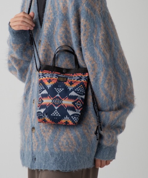 PENDLETON（ペンドルトン）の「ショルダーポウチ（ボディバッグ/ウエストポーチ・メンズ・ネイビー/ブラック系その他/オフホワイト・FREE）」の14枚目の写真
