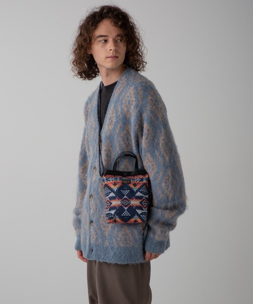 PENDLETON（ペンドルトン）の「ショルダーポウチ（ボディバッグ/ウエストポーチ・メンズ・ネイビー/ブラック系その他/オフホワイト・FREE）」の17枚目の写真