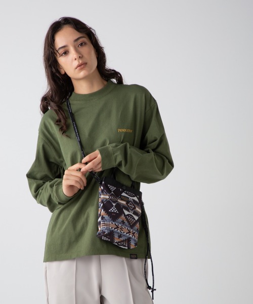 PENDLETON（ペンドルトン）の「ショルダーポウチ（ボディバッグ/ウエストポーチ・メンズ・ネイビー/ブラック系その他/オフホワイト・FREE）」の8枚目の写真