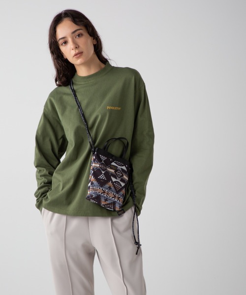 PENDLETON（ペンドルトン）の「ショルダーポウチ（ボディバッグ/ウエストポーチ・メンズ・ネイビー/ブラック系その他/オフホワイト・FREE）」の9枚目の写真