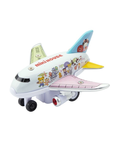 MIKI HOUSE（ミキハウス）の「プルバックジェット（おもちゃ・キッズ・サックスブルー/グリーン/ロイヤルブルー/イエロー・ONE SIZE）」の3枚目の写真