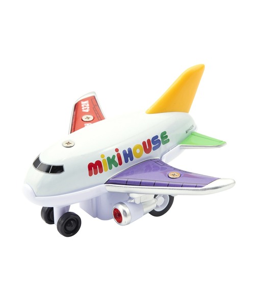 MIKI HOUSE（ミキハウス）の「プルバックジェット（おもちゃ・キッズ・サックスブルー/グリーン/ロイヤルブルー/イエロー・ONE SIZE）」の4枚目の写真