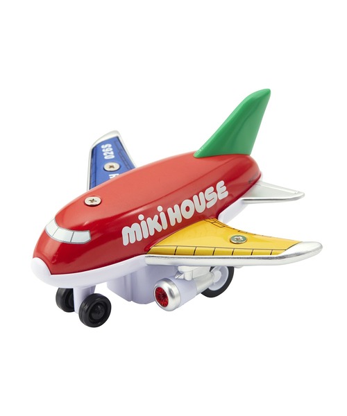 MIKI HOUSE（ミキハウス）の「プルバックジェット（おもちゃ・キッズ・サックスブルー/グリーン/ロイヤルブルー/イエロー・ONE SIZE）」の2枚目の写真