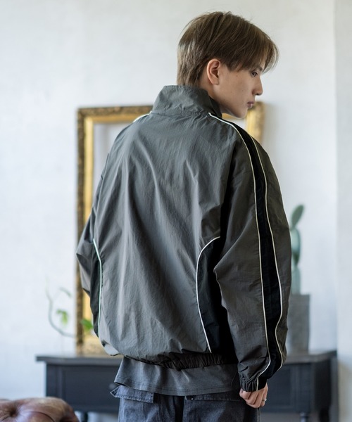 improves（インプローブス）の「ゲームユニフォーム ナイロンジャケット（ブルゾン・メンズ・ホワイト/ネイビー/チャコール/ブラック・MEDIUM/LARGE）」の15枚目の写真