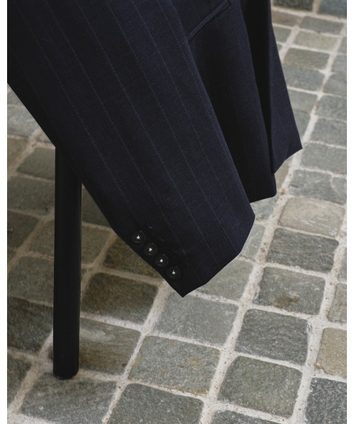 web限定アイテム Stripe Jacket（テーラードジャケット）｜TODAYFUL Over ジャケット・アウター