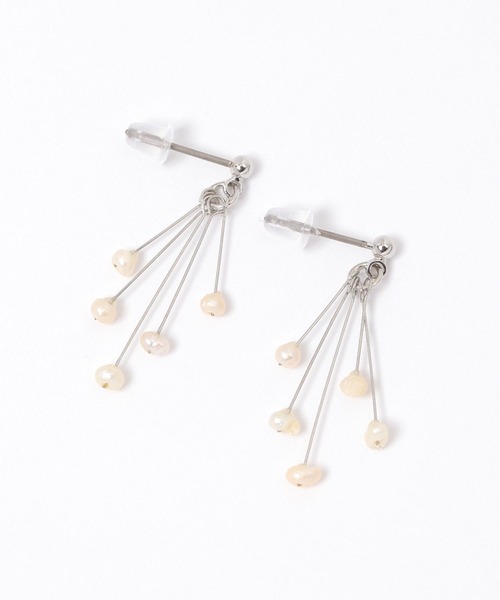 studio CLIP（スタディオクリップ）の「ミニパールピアス（ピアス（両耳用）・レディース・その他1/その他2・FREE）」の2枚目の写真