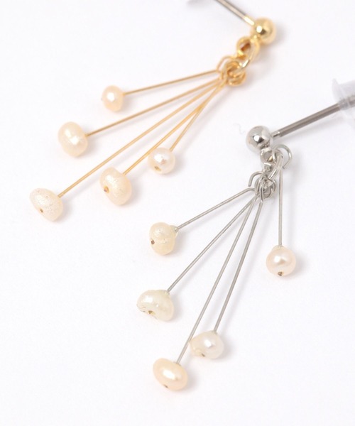 studio CLIP（スタディオクリップ）の「ミニパールピアス（ピアス（両耳用）・レディース・その他1/その他2・FREE）」の3枚目の写真