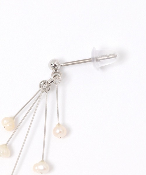 studio CLIP（スタディオクリップ）の「ミニパールピアス（ピアス（両耳用）・レディース・その他1/その他2・FREE）」の4枚目の写真