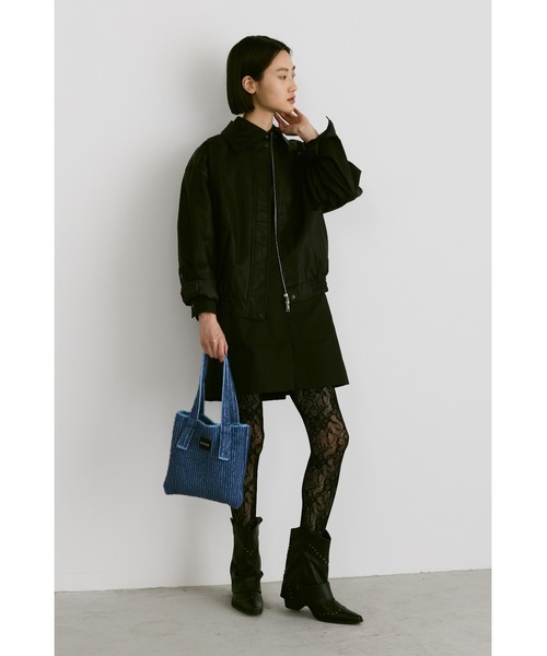 un/neu(アンノイ)の「スタッズカバーミドルブーツ(ブーツ・レディース・ブラック/ブラウン・SMALL/MEDIUM/LARGE)」の17枚目の写真