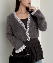 one after another NICE CLAUP | レースフェザーカーディガン(カーディガン/ボレロ)