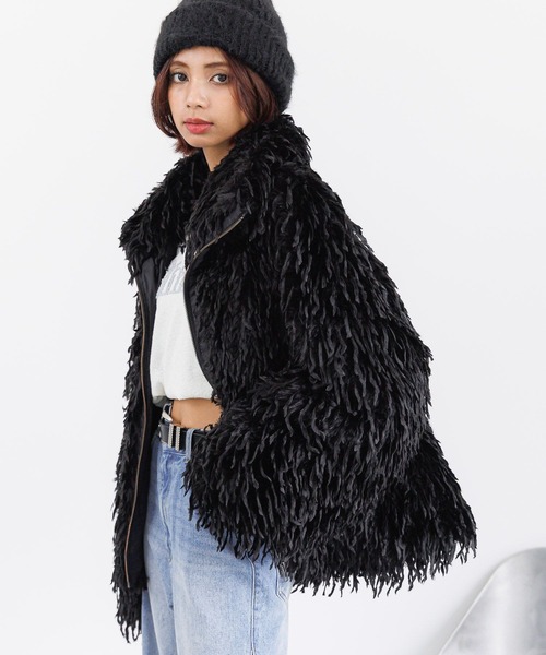 PAGEBOY ページボーイ フェザーファーブルゾン PAGEBOY｜フェザーファーブルゾン | Rakuten Fashion(楽天