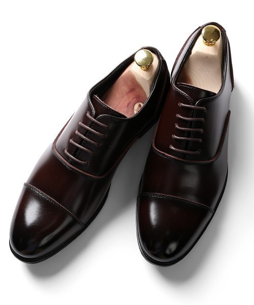 FREAK'S STORE（フリークスストア）の「限定展開 ストレートチップ ドレスシューズ（ドレスシューズ・メンズ・ブラウン/ブラック・8.5/7.5/9.5/9/8）」の2枚目の写真