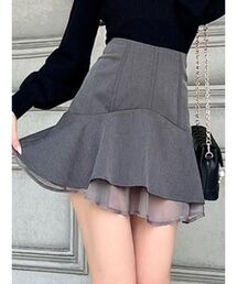 RESEXXY | ラッフルミニスカート(スカート)