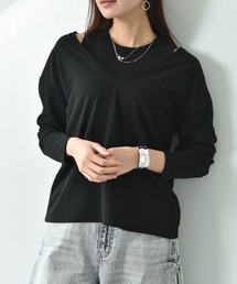 INTERPLANET（インタープラネット）の「スラブジャージータンク＋深Ｖ　ＳＥＴ（その他トップス）」