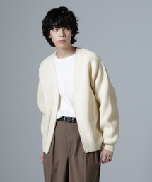 NANO universe（ナノユニバース）の「スポンディッシュZIPカーディガン（カーディガン/ボレロ）」