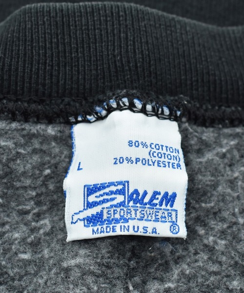 NBA/NFL/NHL/MLB(エヌビーエーエヌエフエルエヌエイチエルエムエルビー)の「【ヴィンテージ古着】90'S PITTSBURGH STEELERS プリントスウェット USA製(スウェット・メンズ・ブラック・LARGE)」の11枚目の写真