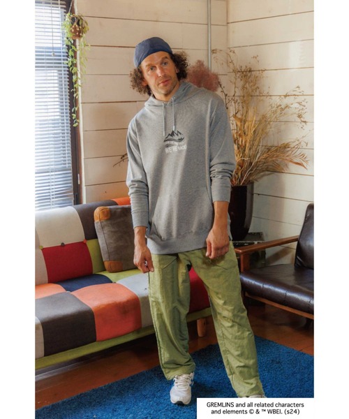 RIVER SIDE CULTURE（リバーサイドカルチャー）の「RIVER SIDE CULTURE/GREMLINS(グレムリン) SEASIDE プルパーカー (M4)（パーカー・メンズ・ネイビー/グレー・X-LARGE/LARGE/MEDIUM）」の9枚目の写真