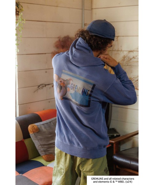 RIVER SIDE CULTURE（リバーサイドカルチャー）の「RIVER SIDE CULTURE/GREMLINS(グレムリン) SEASIDE プルパーカー (M4)（パーカー・メンズ・ネイビー/グレー・X-LARGE/LARGE/MEDIUM）」の10枚目の写真