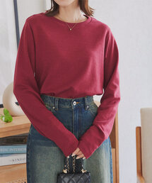KOBE LETTUCE | [ 選べるサイズ M/L/XL ] コットンブレンドあったかロンT(Tシャツ/カットソー)