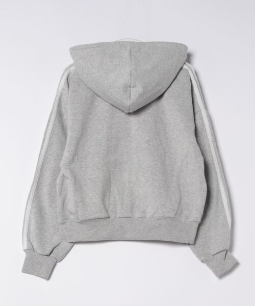 nemne store（ネンネストア）の「【Seoup】裏起毛レースジップアップフーディ（パーカー・レディース・杢グレー/ブラック・SMALL/MEDIUM）」の19枚目の写真