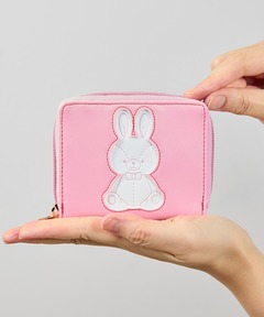 ★MAISON KITSUNE★ THE CLOUD ZIPPED WALLET 財布 ストロベリー ☆MAISON KITSUNE☆ THE CLOUD ZIPPED WALLET 財布 ストロベリー