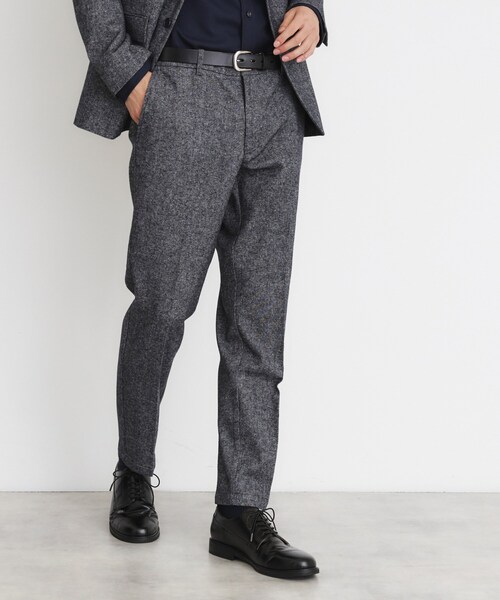 THE SHOP TK (ザ ショップ ティーケー )の「◆ウール混ホームスパンパンツ(その他パンツ・メンズ・チャコールグレー/ネイビー・04/01/02/03)」の2枚目の写真