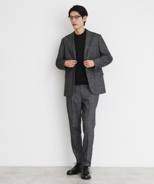 THE SHOP TK (ザ ショップ ティーケー )の「◆ウール混ホームスパンパンツ(その他パンツ・メンズ・チャコールグレー/ネイビー・04/01/02/03)」の9枚目の写真