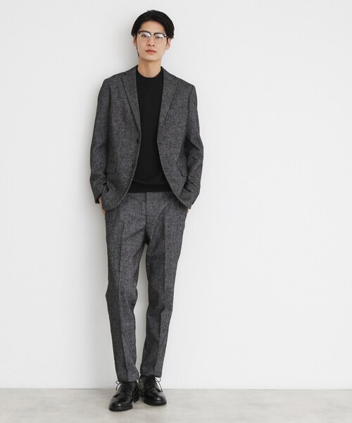 THE SHOP TK (ザ ショップ ティーケー )の「◆ウール混ホームスパンパンツ(その他パンツ・メンズ・チャコールグレー/ネイビー・04/01/02/03)」の10枚目の写真