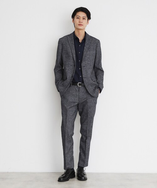 THE SHOP TK (ザ ショップ ティーケー )の「◆ウール混ホームスパンパンツ(その他パンツ・メンズ・チャコールグレー/ネイビー・04/01/02/03)」の14枚目の写真