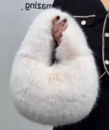 Coo+i（クーイ）の「アニマルファー ハンドバッグ（ハンドバッグ）」