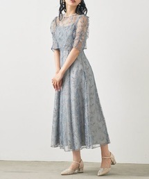 SETUP7（セットアップセブン）の「【metoi】エンブロイダリーボレロセットドレス 結婚式 二次会 パーティー フォーマル オケージョン（ドレス）」