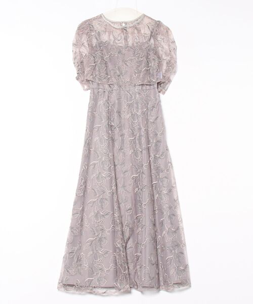 metoi/エンブロイダリーボレロセットドレス 結婚式 パーティー オケージョン SETUP7｜metoi/エンブロイダリーボレロセットドレス 結婚式