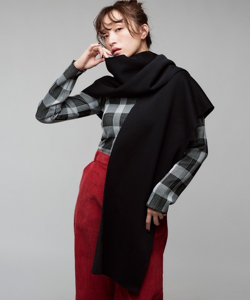 【セール】【Narcissus】2WAYボアフードマフラー（マフラー）｜Narcissus（ナルシス）