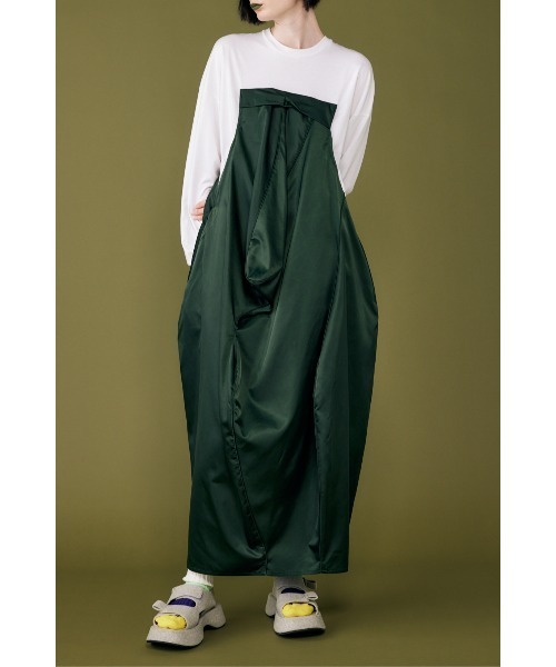 PEサテン Dockingドレス（ドレス）｜nagonstans（ナゴンスタンス