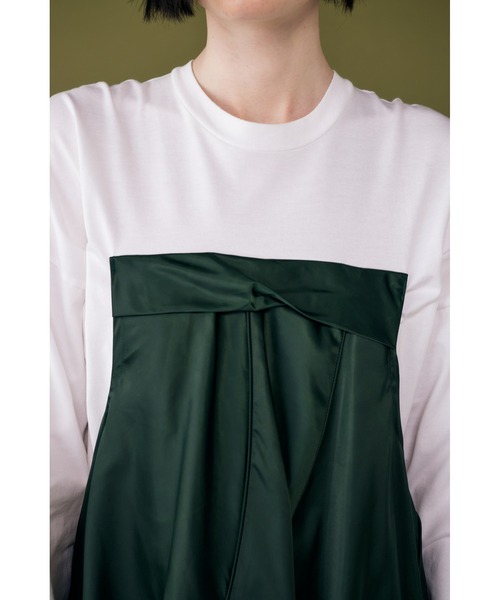 PEサテン Dockingドレス（ドレス）｜nagonstans（ナゴンスタンス