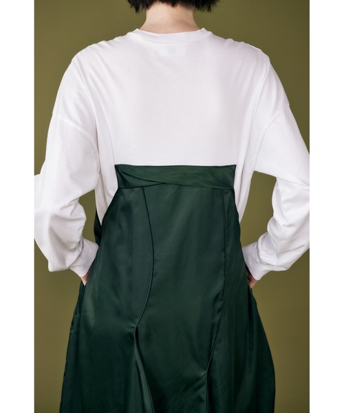 PEサテン Dockingドレス（ドレス）｜nagonstans（ナゴンスタンス