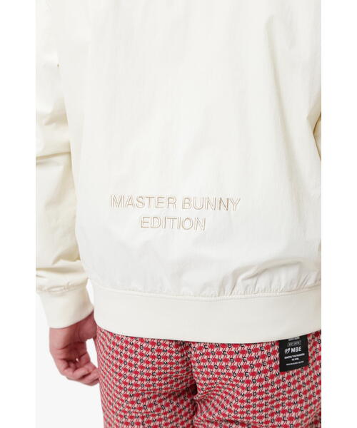 MASTER BUNNY EDITION(マスターバニーエディション)の「【MASTER BUNNY EDITION】リサイクルナイロンストレッチ フルジップフーディブルゾン(ブルゾン・メンズ・ホワイト系その他/ブラック・LARGE/X-LARGE)」の7枚目の写真