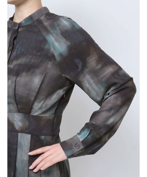 セール】ニュアンスマキシパターンワンピース（ワンピース）｜MURUA