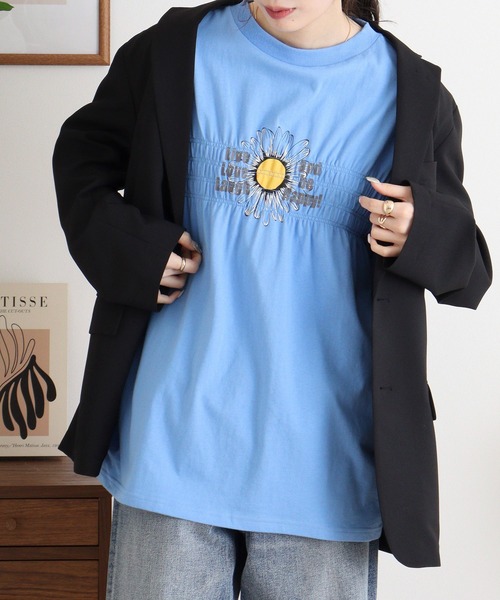 ◆A.P.C◆ オスカー フローラル ロゴ Tシャツ コットン 共産主義の日常 / 株式会社スガノワークス ( keisuganodev )の