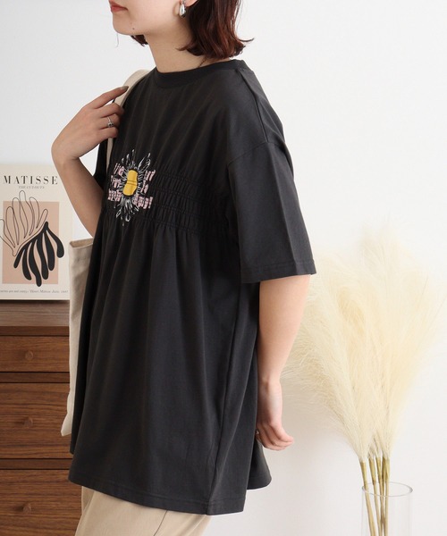 ドゥロワー ロゴ入り上質コットンカットソーTシャツ ドゥロワーのTシャツ / カットソーの商品一覧｜ユナイテッド